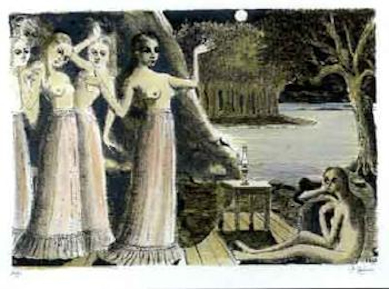 Le bout du monde by Paul Delvaux
