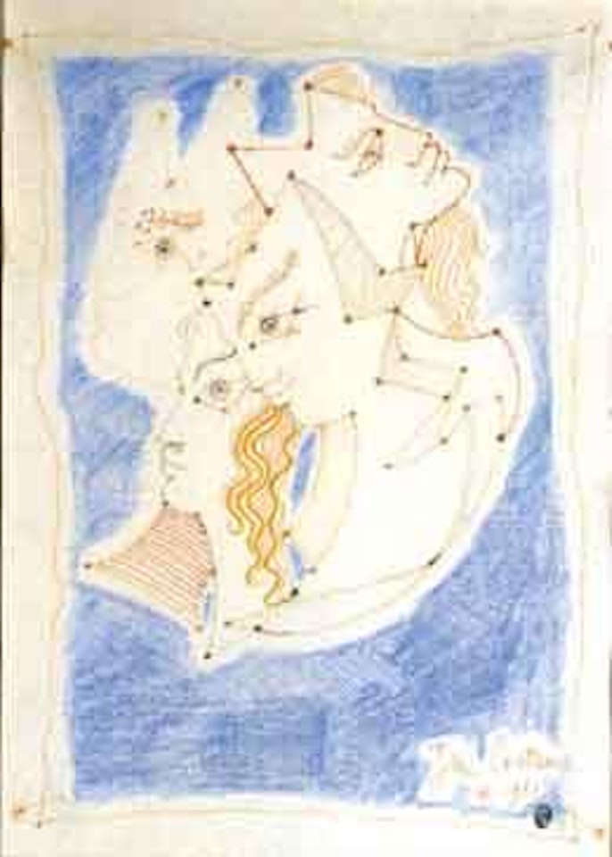 Tetes de profil by Jean Cocteau