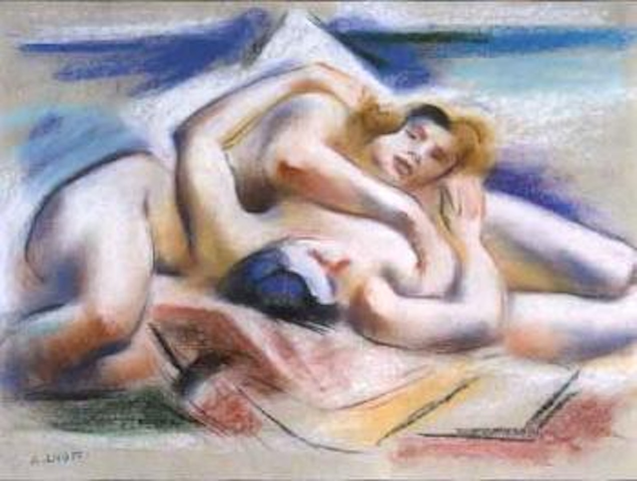 Sur la plage by André Lhote