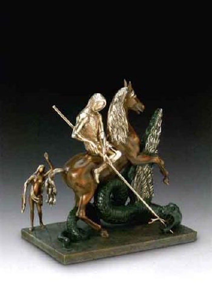 Saint George and the Dragon by Salvador Dali