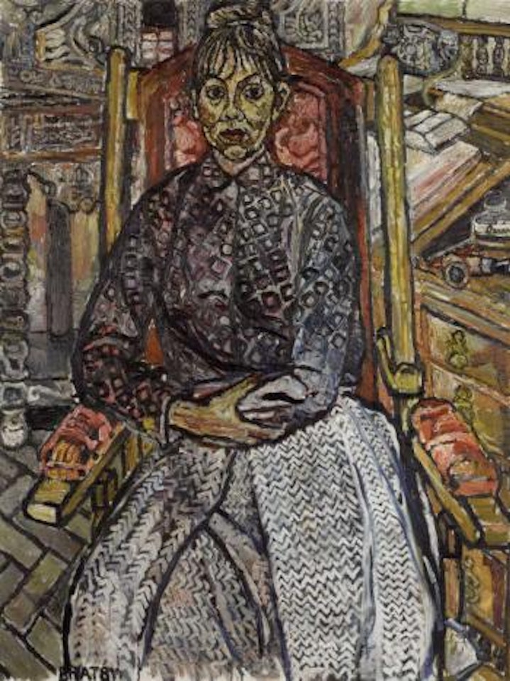 Jan 2 - Janet Churchman, second painting by John Bratby
