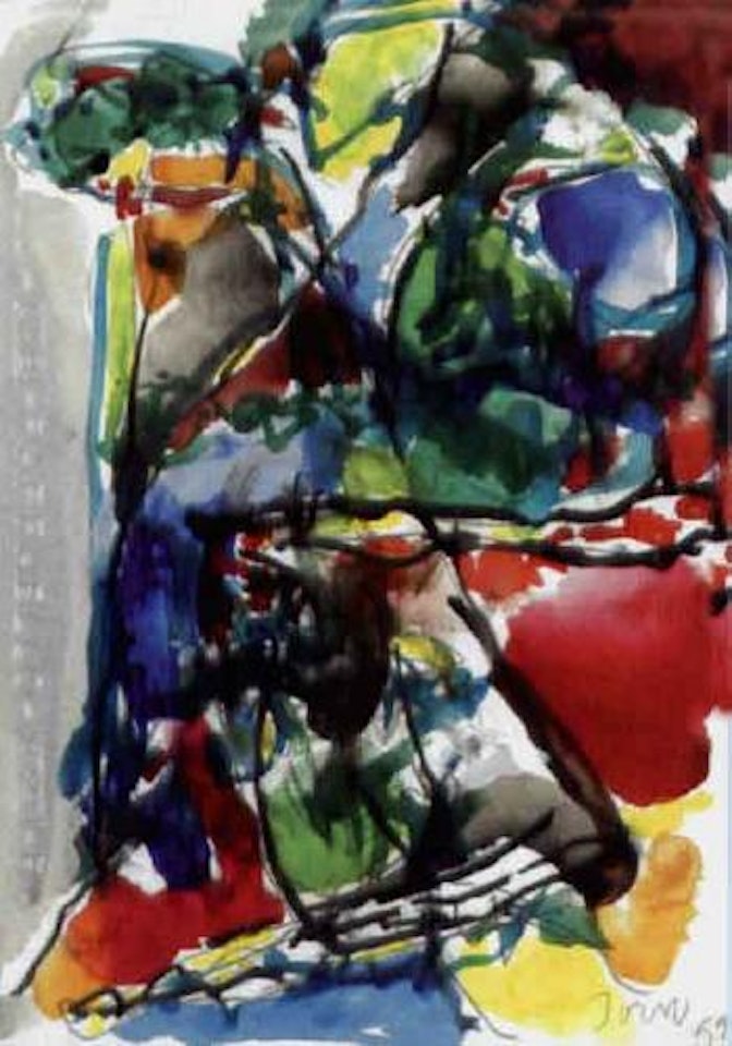 Bergen, North Holland by Asger Jorn