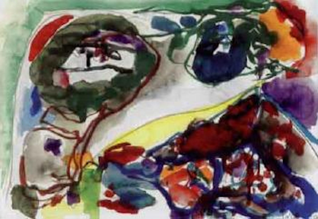 Bergen, North Holland by Asger Jorn
