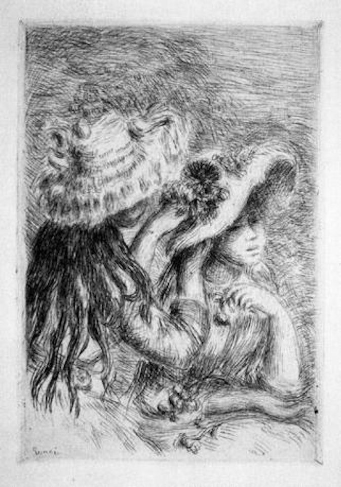 Le chapeau epingle by Pierre-Auguste Renoir