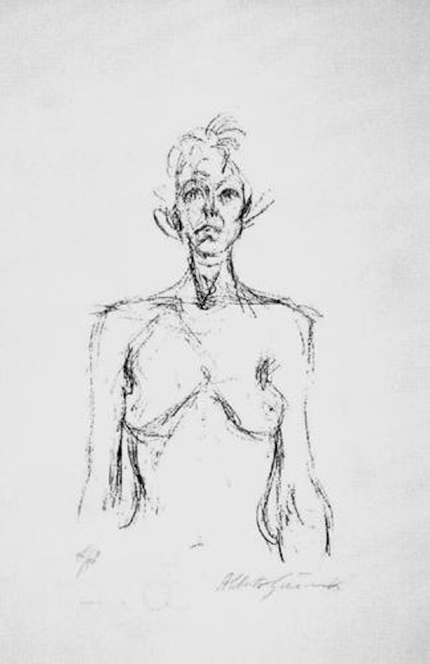 Buste de femme by Alberto Giacometti