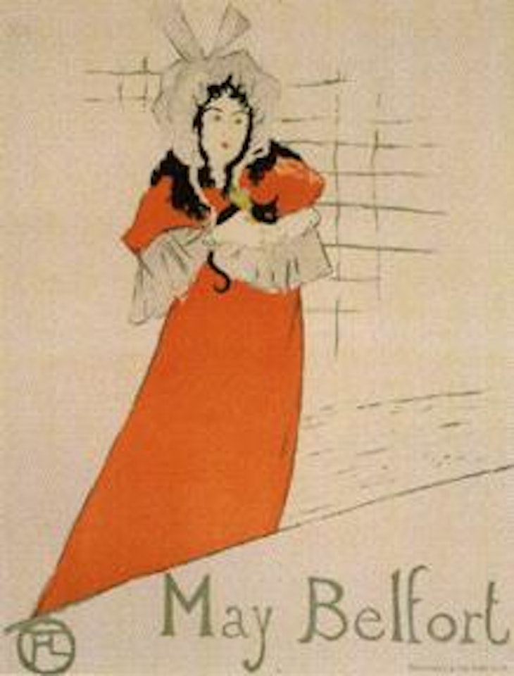 May Belfort by Henri de Toulouse-Lautrec