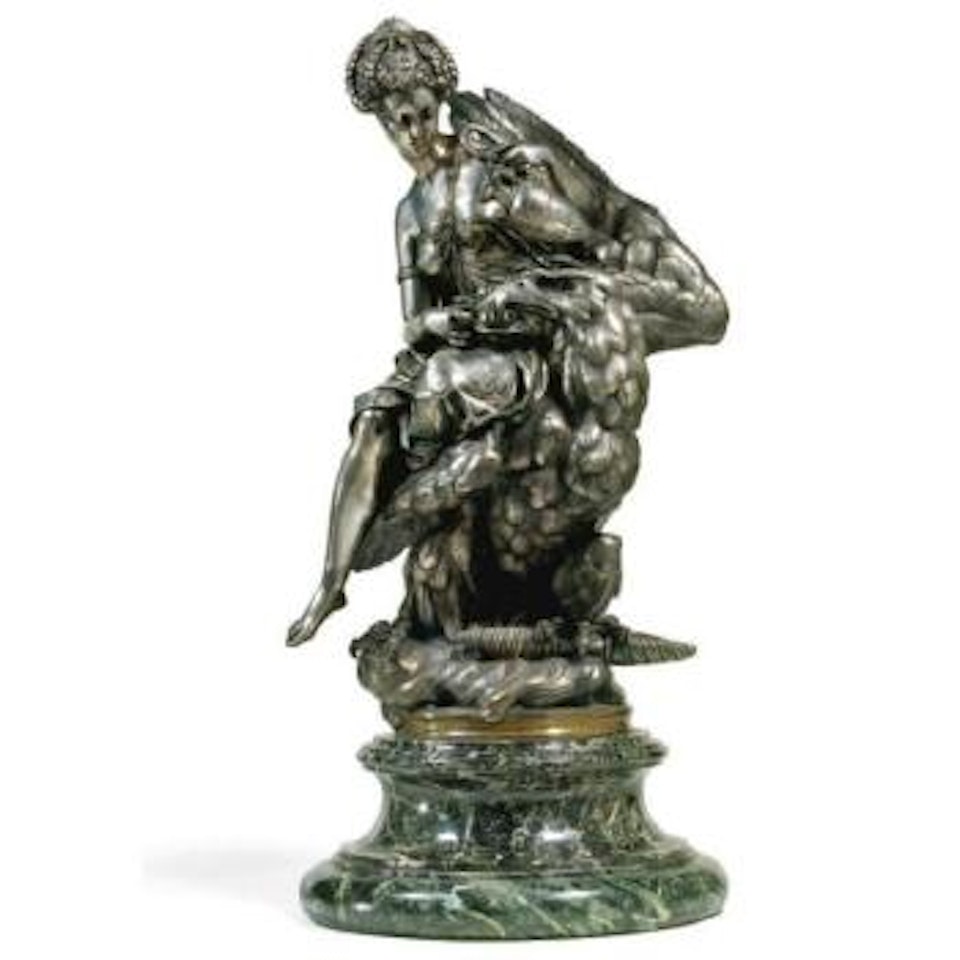Hebe and the eagle by Albert-Ernest Carrier-Belleuse