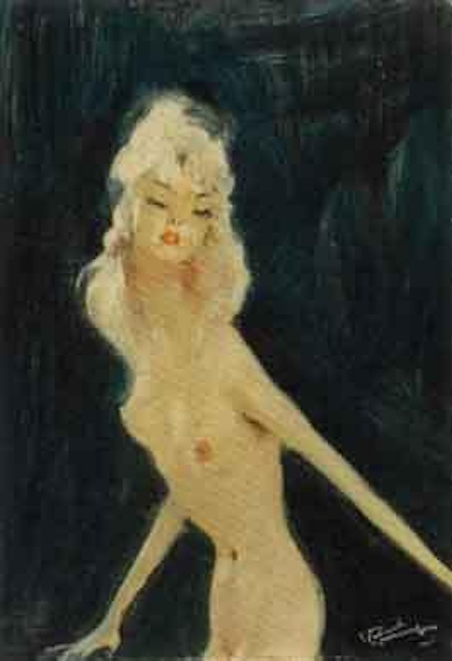 Portrait de Willie by Jean Gabriel Domergue