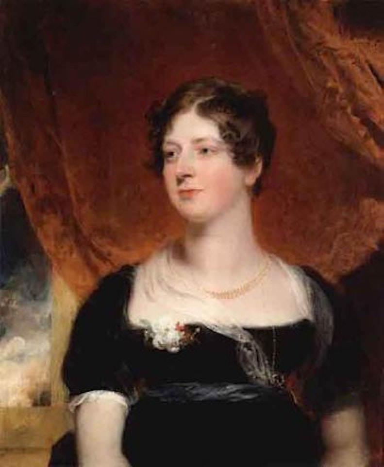Portrait of Miss Glover of bath by Sir Thomas Lawrence