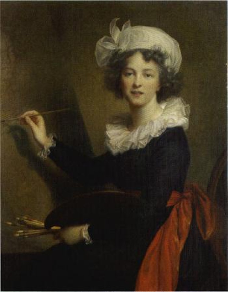 Self-portrait by Marie Louise Elisabeth Vigee-Lebrun