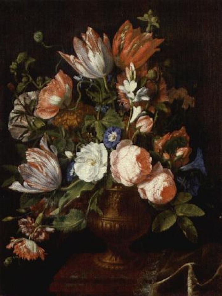 Still life of flowers by Dutch School