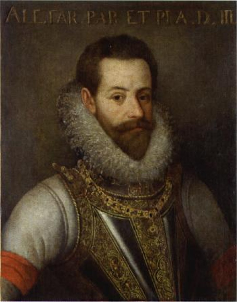Portrait of Alessandro farnese by Roman School