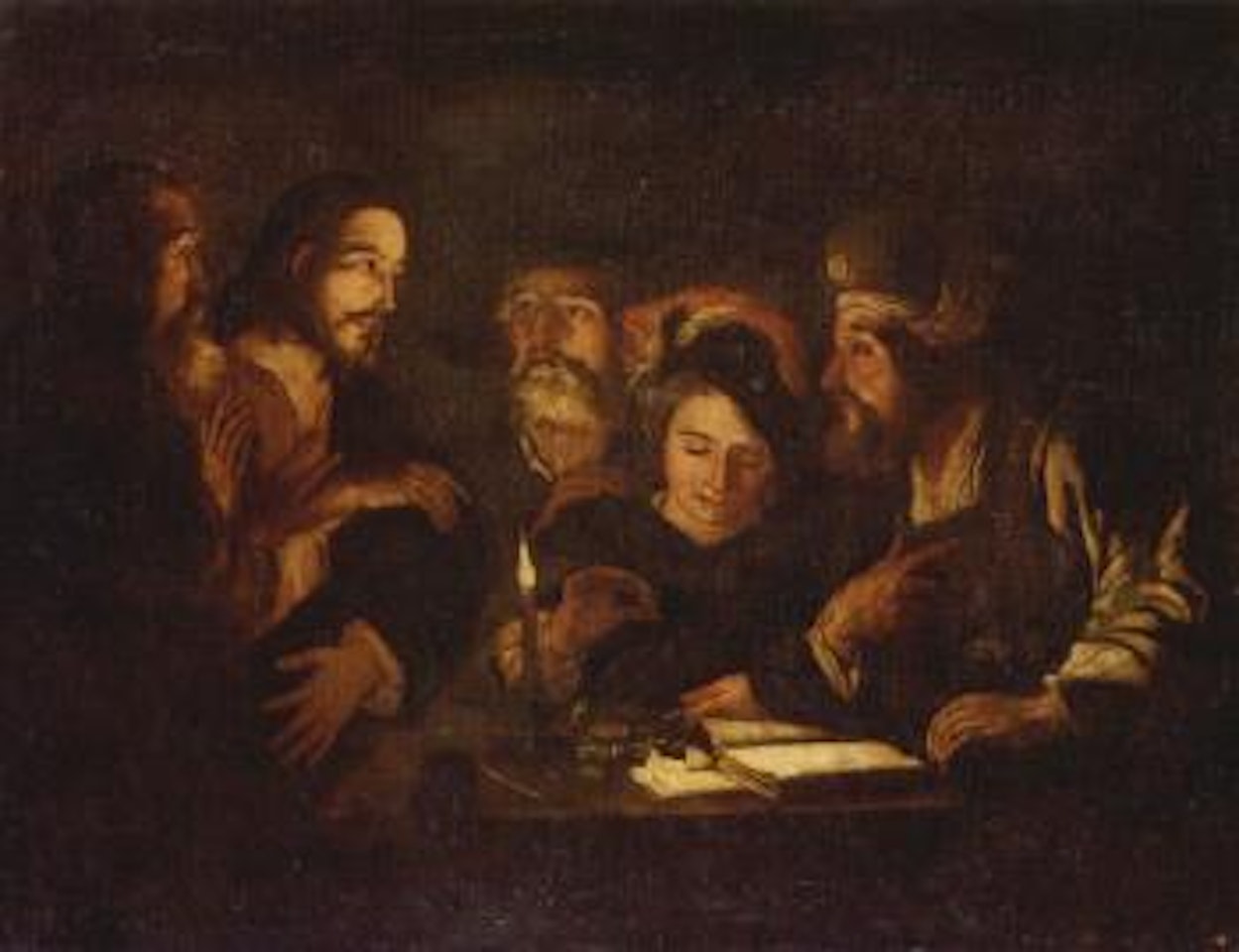 Matthew's vocation by Caravaggio
