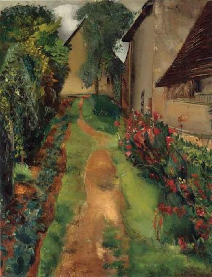 Garden path by Boris Grigoriev