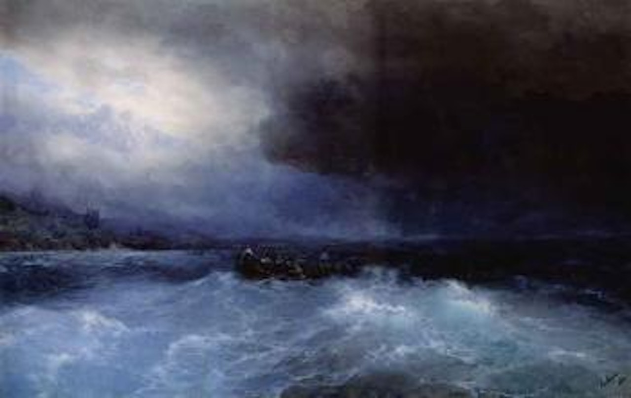 Survivors by Ivan Konstantinovich Aivazovsky