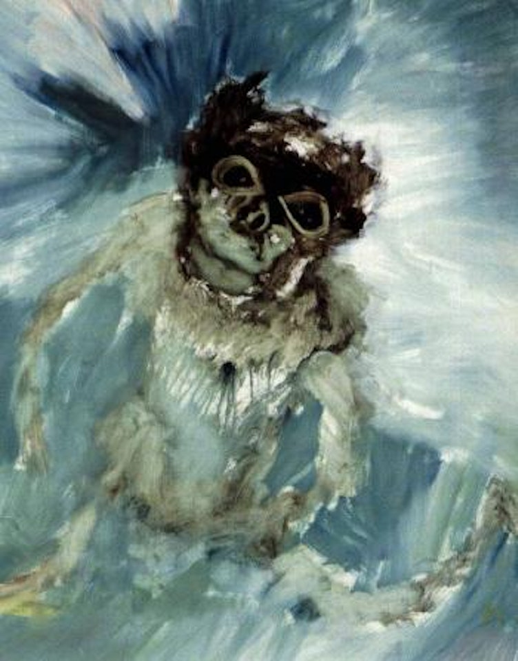 Young monkey by Sidney Nolan