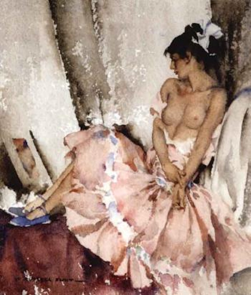 After the dance by William Russell Flint