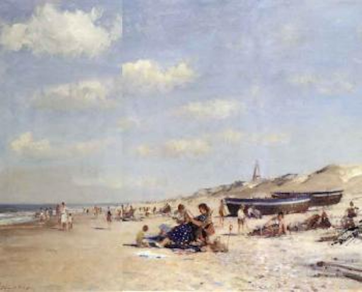 The beach at Palling, Norfolk by Edward Seago