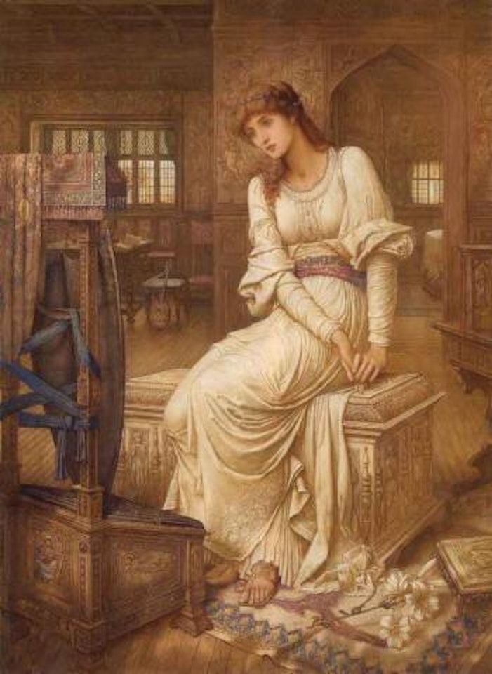 Elaine by John Melhuish Strudwick