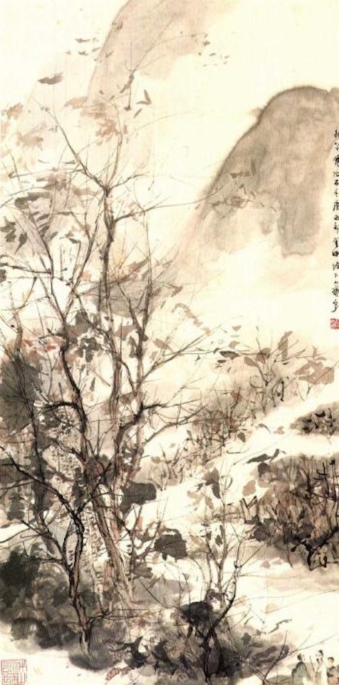 Landscape by Fu Baoshi