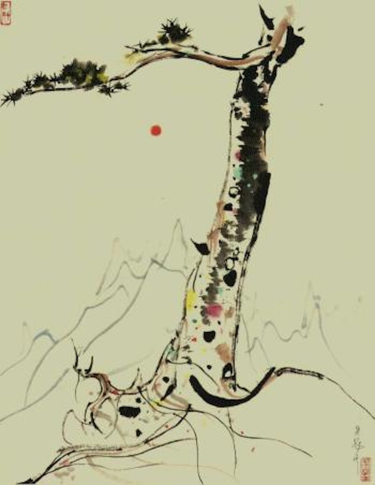 Dawn by Wu Guanzhong