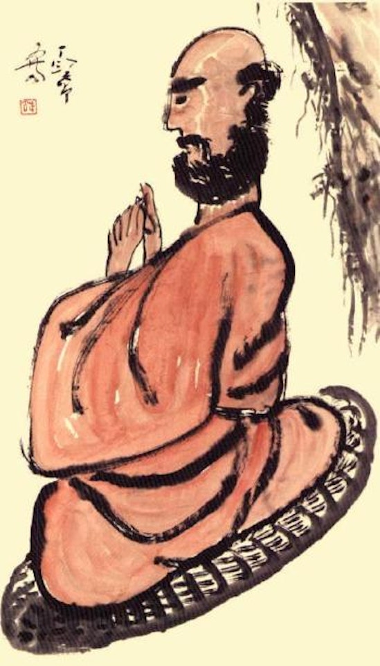 Arhat by Ding Yanyong