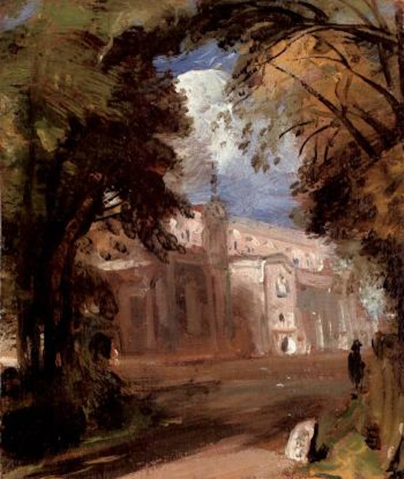 St. Mary's Church, East Bergholt by John Constable