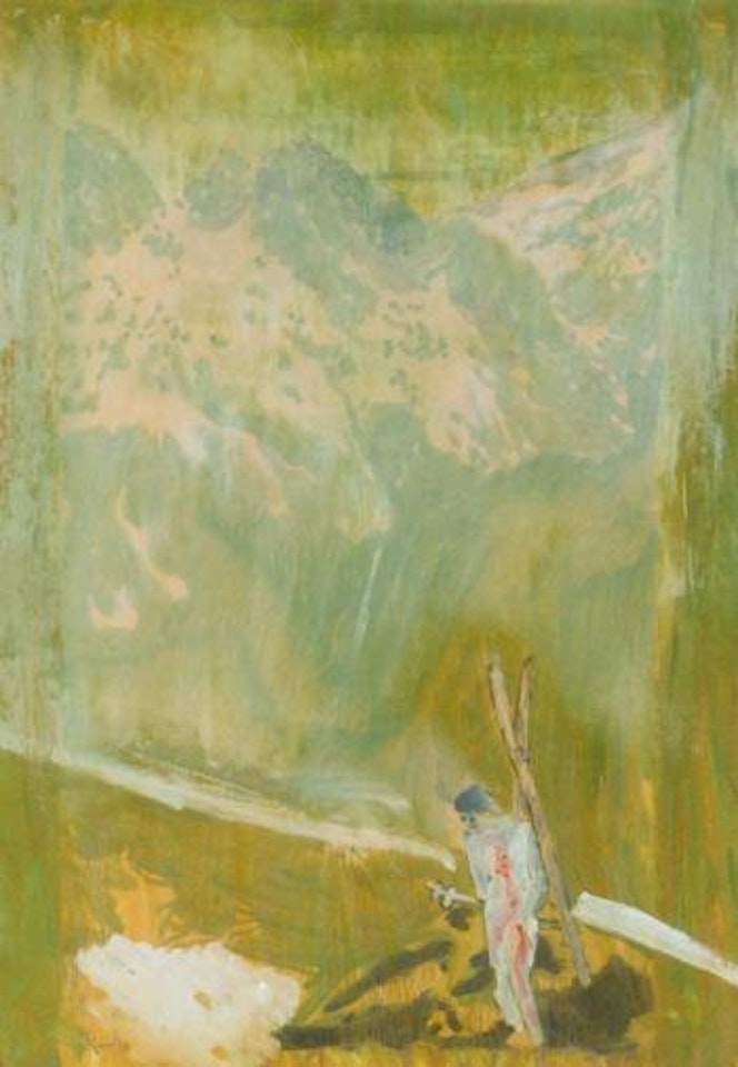 Skier by Peter Doig