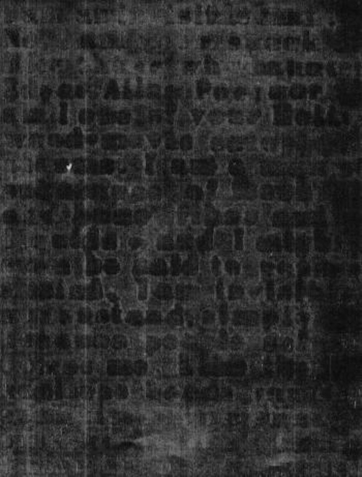 Prologue No.15, I am an invisible man by Glenn Ligon