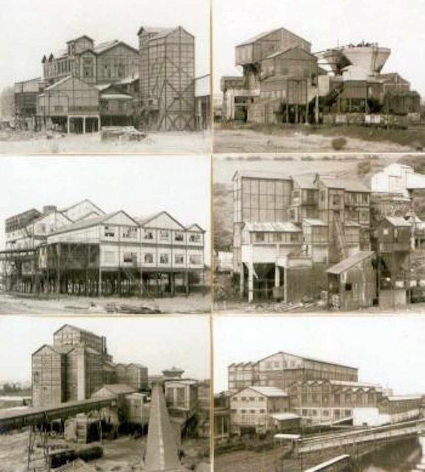 Industrial buildings by Bernd & Hilla Becher