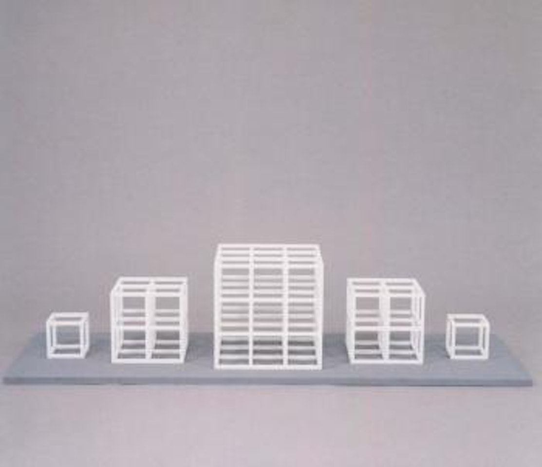 1-2-3-2-1- by Sol LeWitt