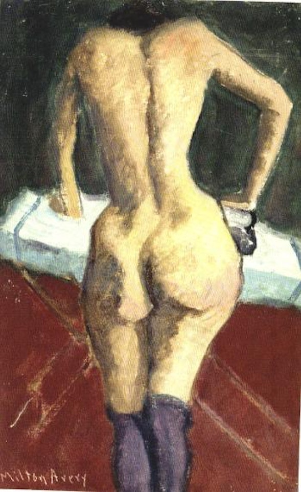 Nude ironing No.2 by Milton Avery