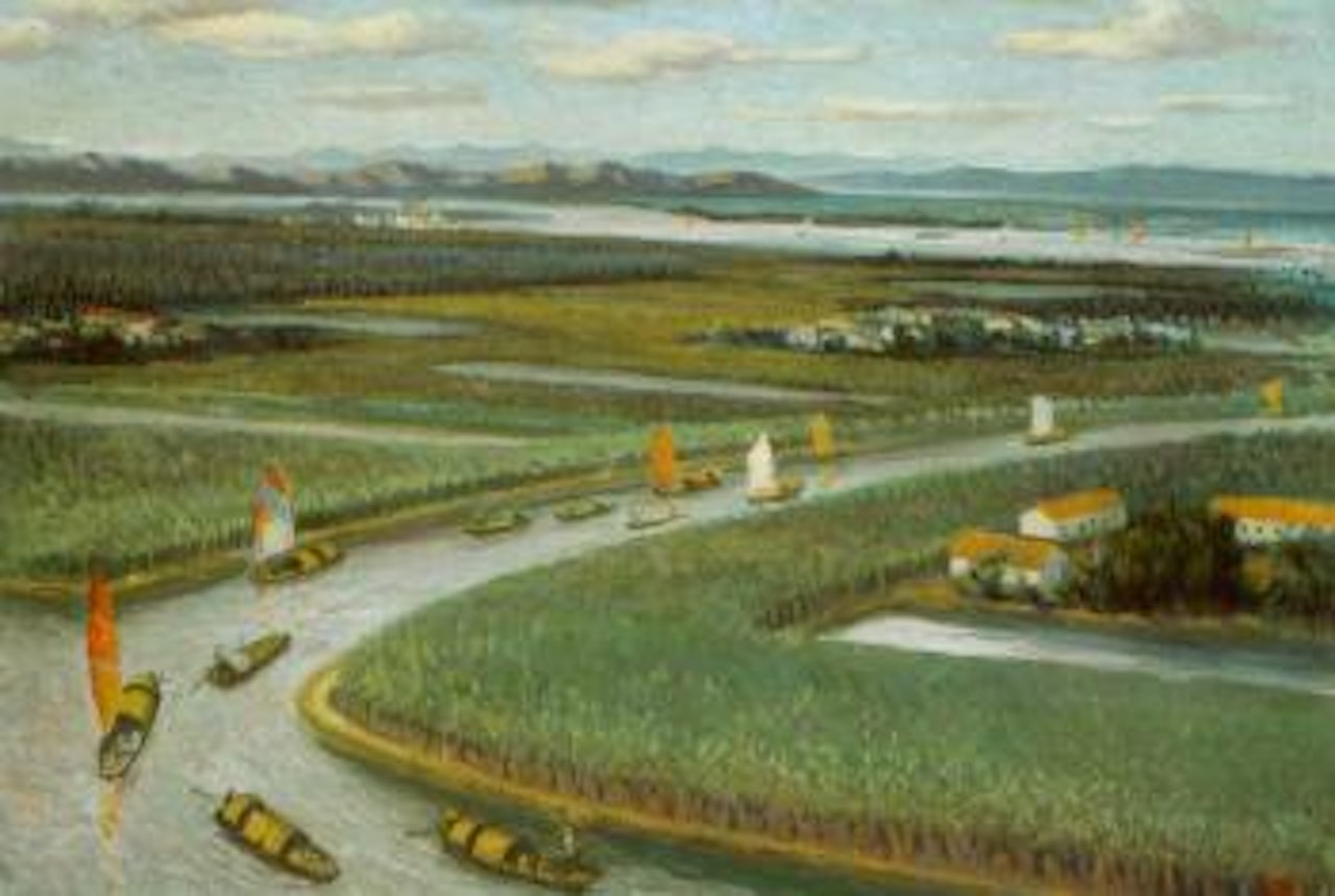 Zhujiang scenery by Yee Bon