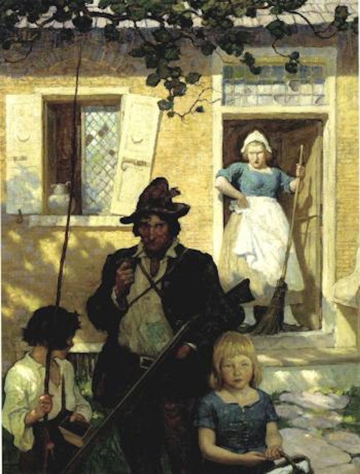 A termagant wife may in some respects, be considered a tolerable blessing by Newell Convers Wyeth