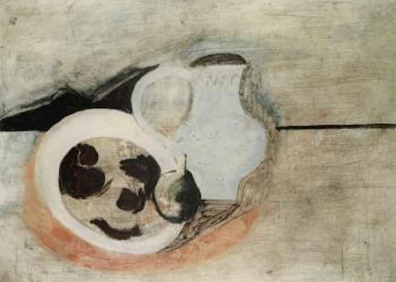 Still life with jug by Ben Nicholson, O.M.