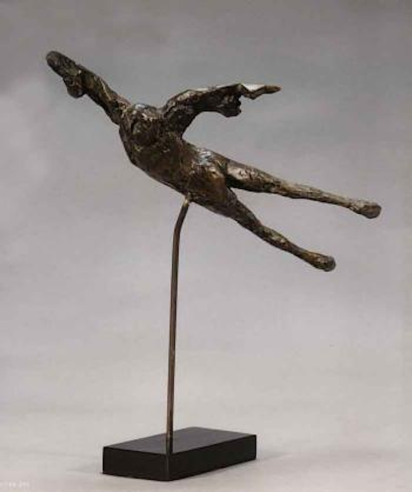 Horizontal birdman I by Elisabeth Frink