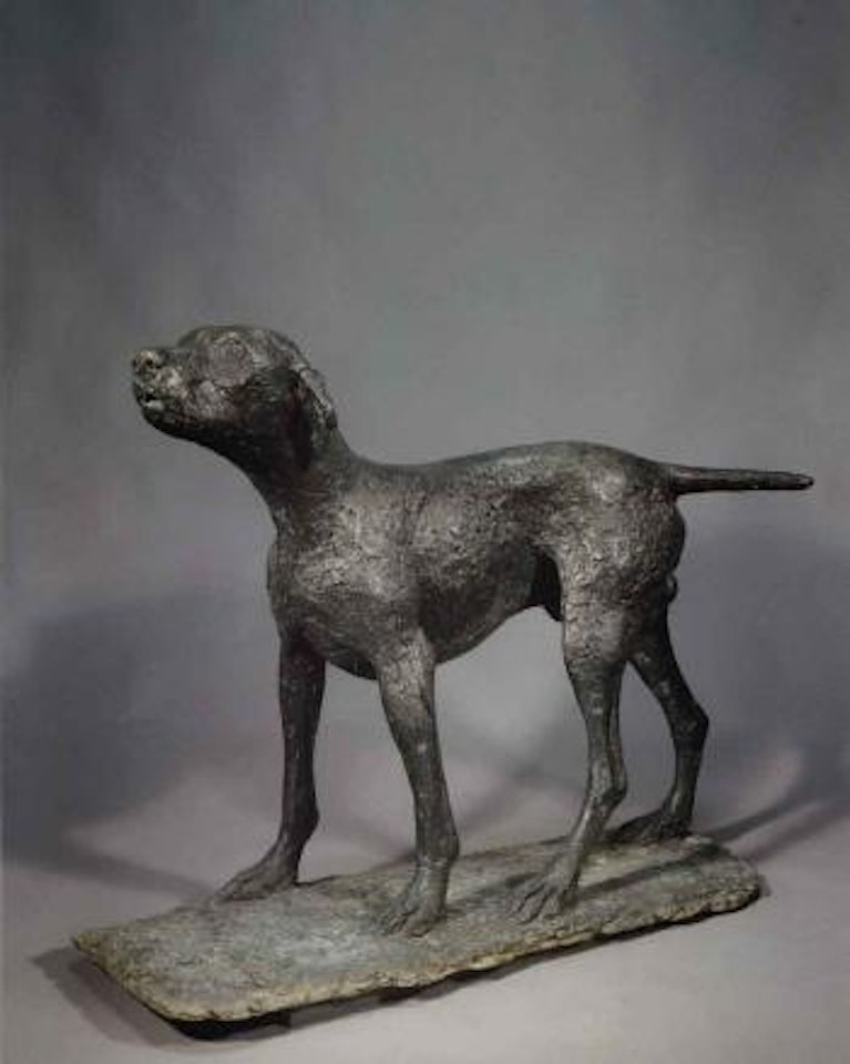 Barking dog by Elisabeth Frink