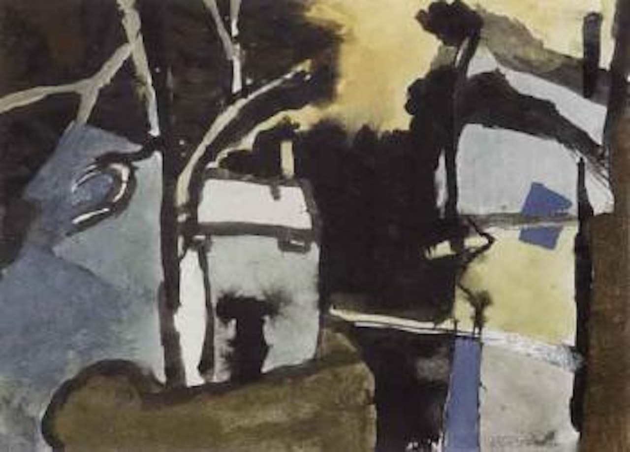 October landscape by Keith Vaughan