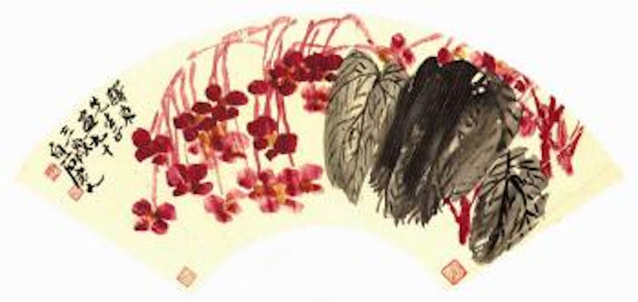 Chinese crabapple by Qi Baishi