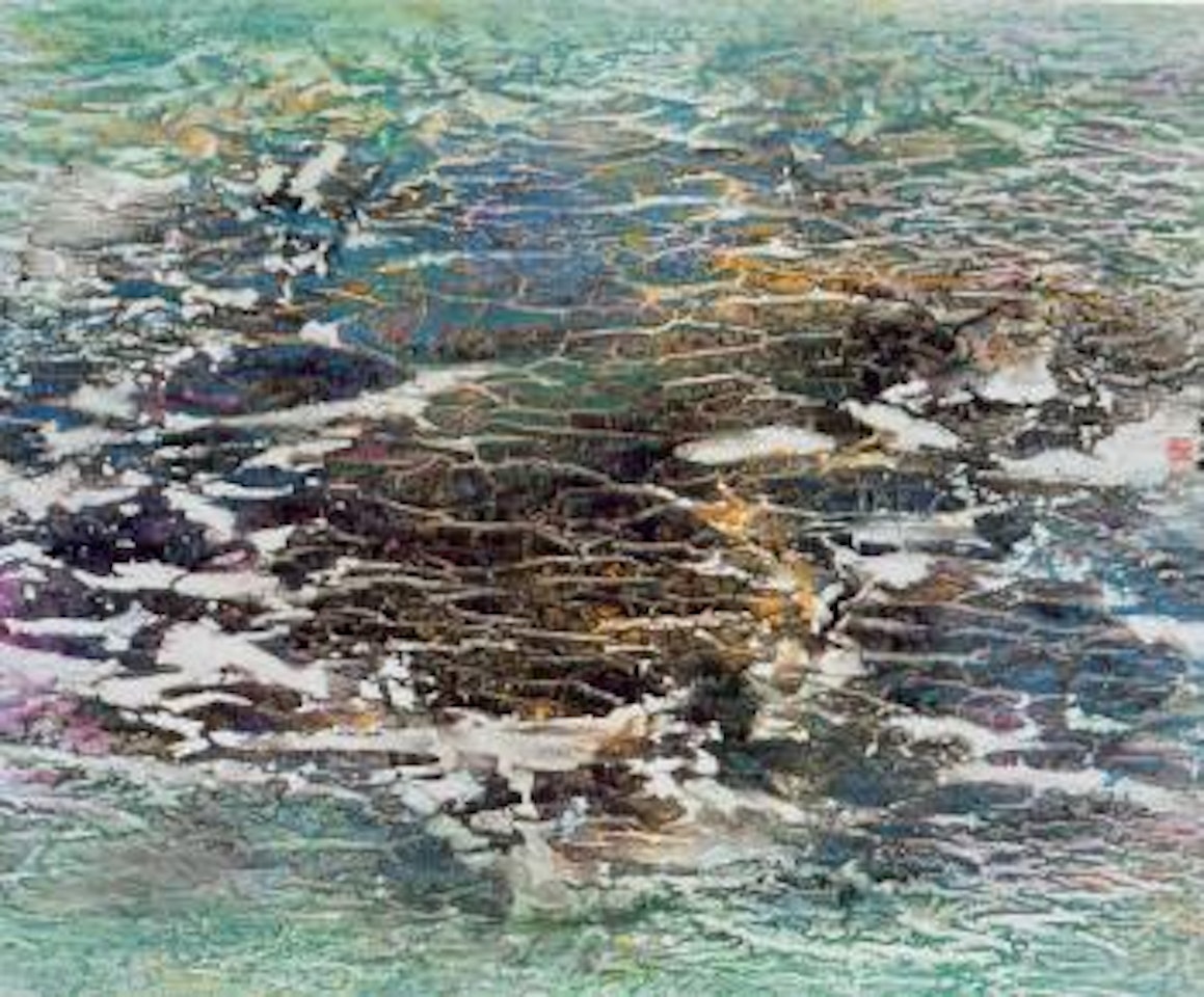 Jiuzhaiquo Series No.5 by Liu Kuo-Sung (Liu Guosong)