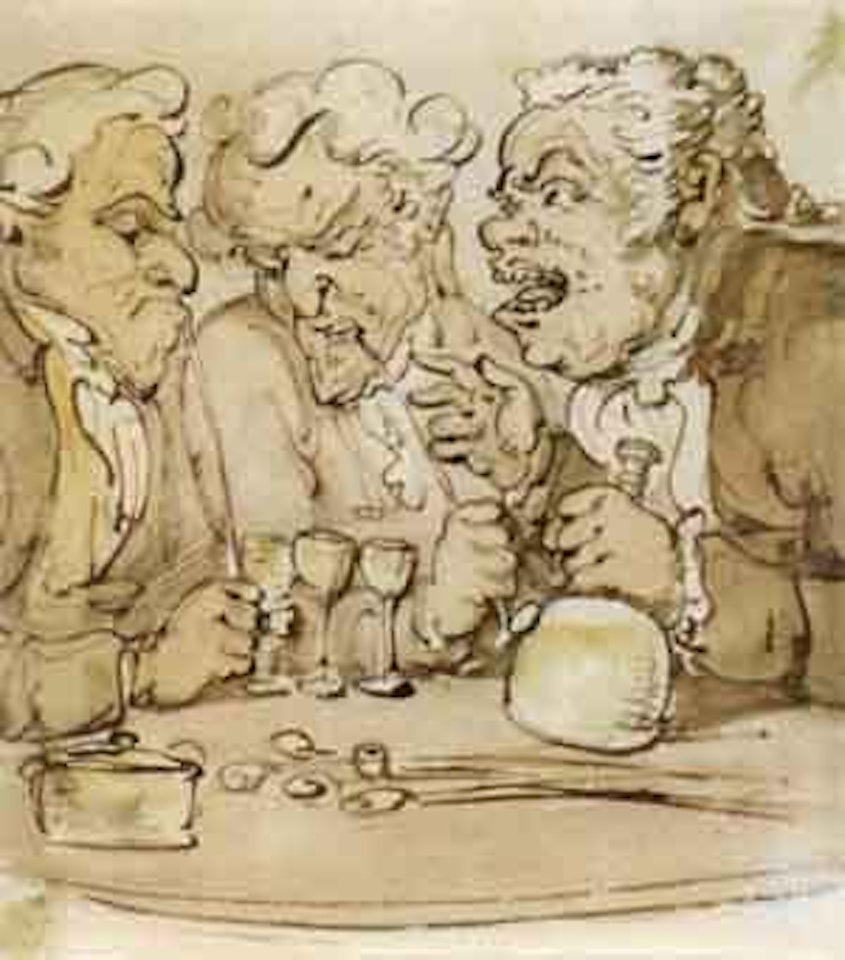 Boon companions by Thomas Rowlandson