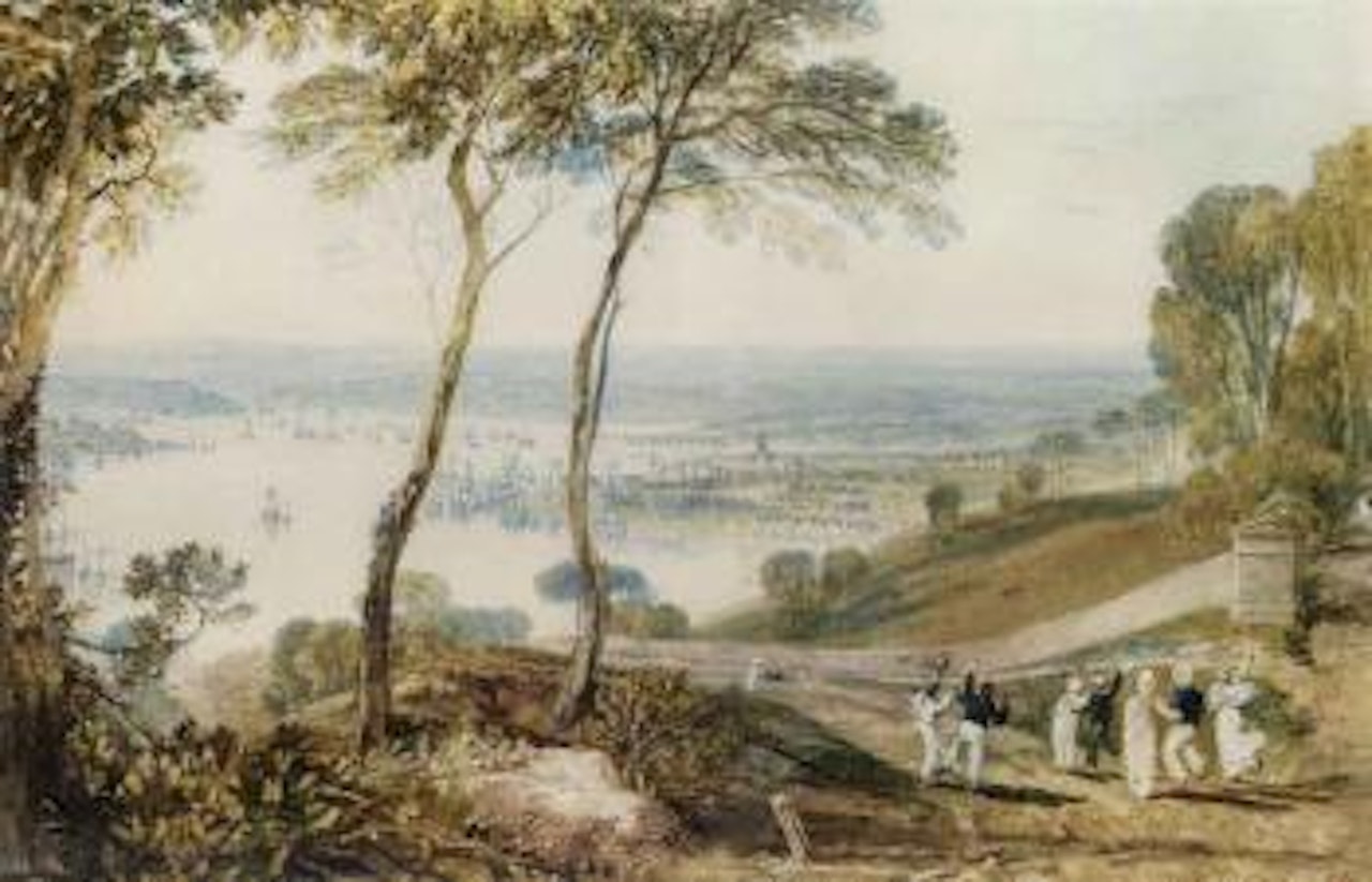 Plymouth from Mount Edgcumbe by Joseph Mallord William Turner