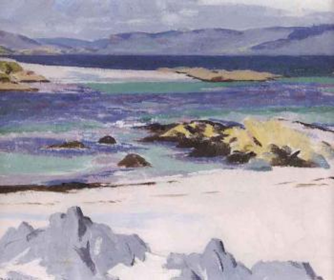 Sound of Mull from Iona by Francis Campbell Boileau Cadell