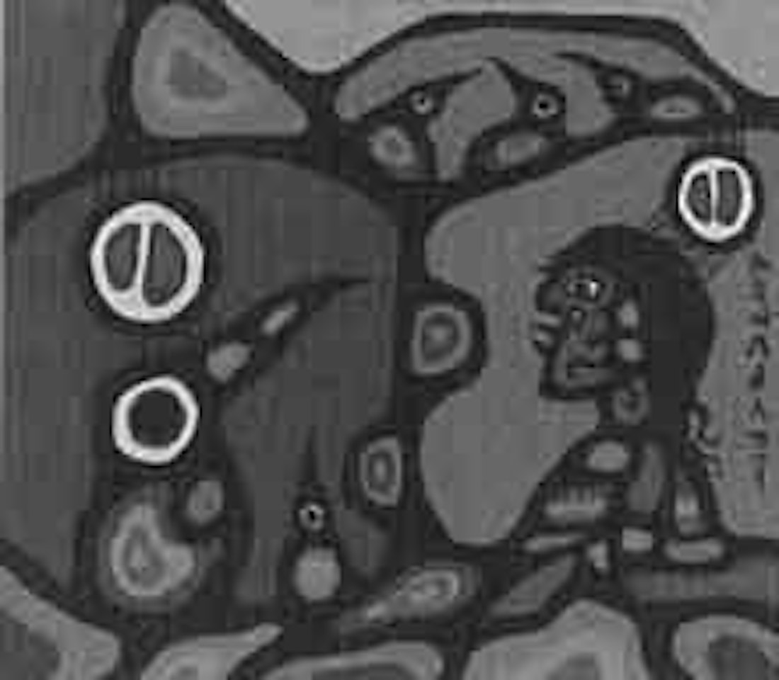 Shaman passes to second dimension by Norval Morrisseau