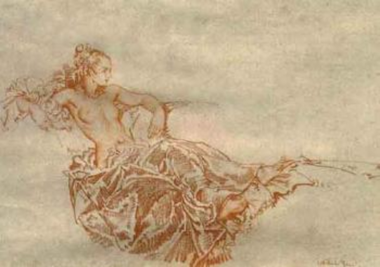 Love lightly pleased by William Russell Flint