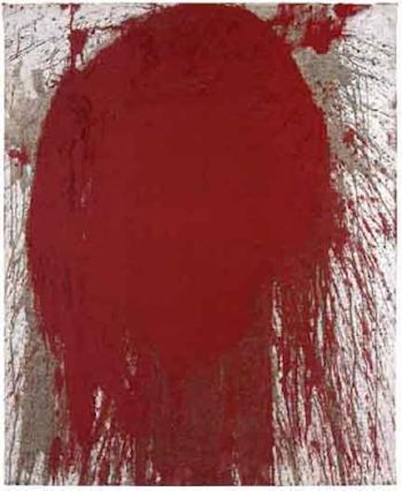 Shaken picture by Hermann Nitsch