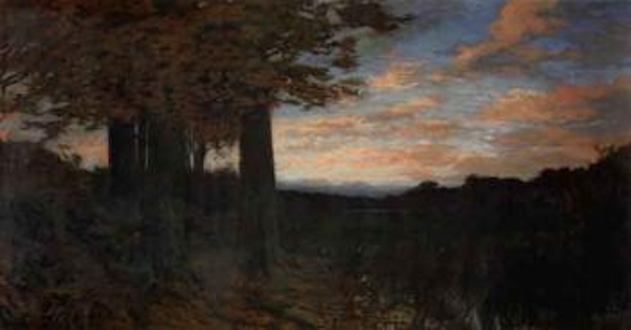 Autumn evening by Hans am Ende
