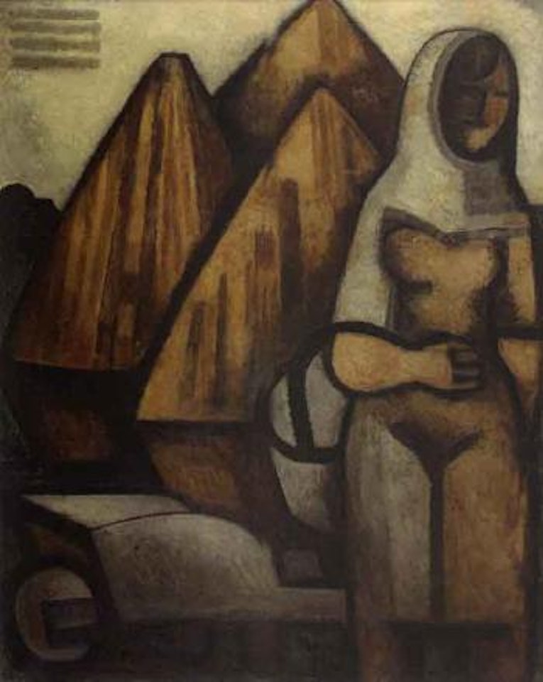 Paysanne aux meules by Marcel Gromaire