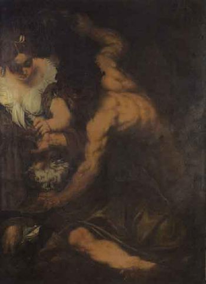 Saint Antoine combattant le demon by Paolo Veronese