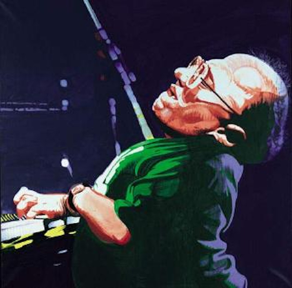 Michel Petrucianni by Bernard Rancillac